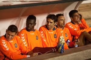 Valerón 'saboreó' el banquillo por primera vez esta temporada / GallardoPhoto.com
