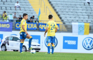 Tana y Asdrúbal, atacantes en el día de hoy / Samuel Sánchez (udlaspalmas.net)