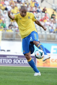 Carlos Aranda es seria duda para el derbi / Samuel Sánchez (udlaspalmas.net)