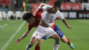 Masoud, en el partido de ayer ante Tailandia / FIFA.com