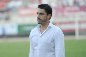 Julio Velázquez, técnico del Real Murcia