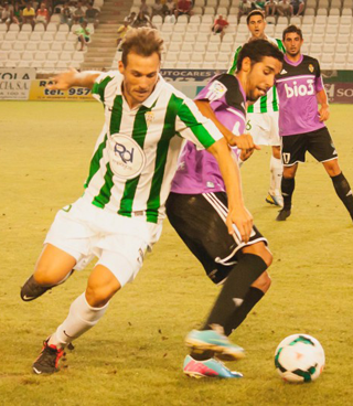 Xisco, una de las referencias del Córdoba Club de Fútbol / cordobadeporte.com