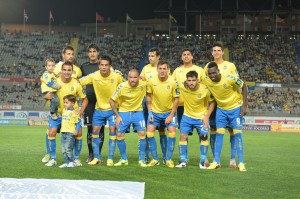 Once de la Unión Deportiva ante el Alcorcón / Samuel Sánchez (udlaspalmas.net)