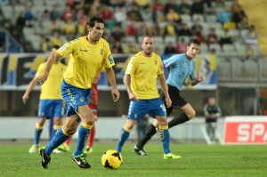 Valerón salió de inicio ante el Alcorcón / Samuel Sánchez (UDLASPALMAS.NET)