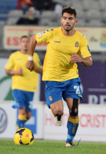 Tana, en su actuación ante el Mirandés / udlaspalmas.net
