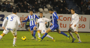 Deivid, en una acción del encuentro / Infobierzo.com