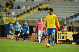 Masoud, en una imagen del pasado fin de semana ante el Alavés / Samuel Sánchez (udlaspalmas.net)