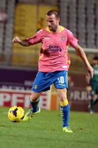 Apoño, en el partido ante el Mallorca / UDLASPALMAS.NET