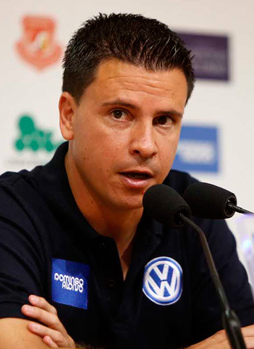 Lobera, en rueda de prensa / Web oficial
