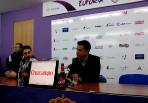 Sergio Lobera, en rueda de prensa / Juanjo Cruz Gómez (Vavel.com)