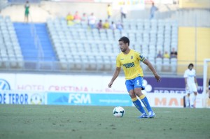 David García, en un partido de esta temporada / Samuel Sánchez (udlaspalmas.net)