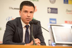 Sergio Lobera en rueda de prensa / Samuel Sánchez (udlaspalmas.net)