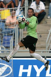 Bernardo, durante su etapa en el equipo chicharrero / CD Tenerife