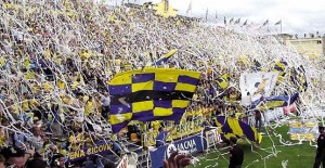 La grada Naciente del Estadio Insular