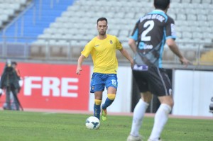 Deivid, durante un encuentro de la pasada temporada.