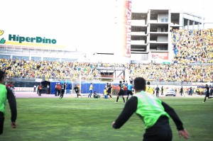 Momento en el que Uli Dávila le daba el ascenso al Córdoba / Samuel Sánchez (udlaspalmas.net)