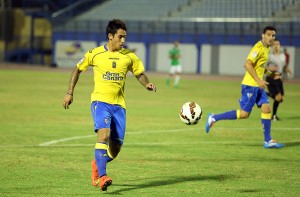 Araujo jugó un gran partido ante el Estrella / udlaspalmas.net