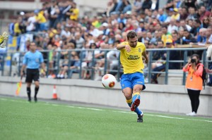 Medina durante un partido de la pasada temporada / udlaspalmas.net