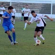 Borja Herrera, en una acción con el Tudelano
