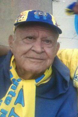 Ramón Naranjo, en una de sus habituales visita al Estadio de Gran Canaria