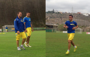 Marcelo Silva y Christian avanzan en su recuperación / udlaspalmas.net