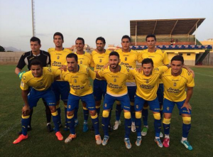 Once titular de la UD Las Palmas en el partido / Tenerifemanía.