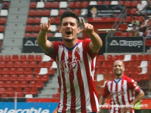 Sergio Álvarez afronta su segunda temporada en el primer equipo del Sporting / Real Sporting de Gijón.