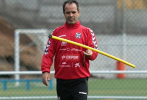 Álvaro Cervera, en una imagen del entrenamiento de este viernes / ElDorsal.com