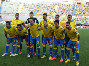 Once titular de los amarillos ante el Sporting / Toño Suárez (udlaspalmas.net)