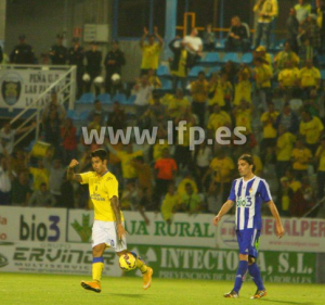 Araujo celebra su tanto / LFP.es