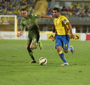 Culio sobresalió en su primer partido / Toño Suárez (udlaspalmas.net)