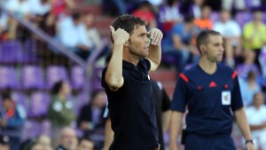 Rubi, durante un partido de esta temporada / Real Valladolid.