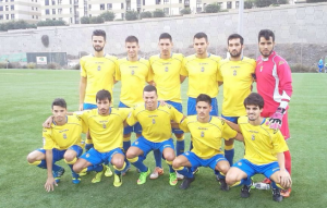 Once titular ante el Hespérides / UD Las Palmas.