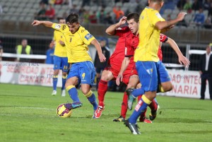 Asdrúbal lo intentó pero no tuvo su tarde / Toño Suárez (udlaspalmas.net)