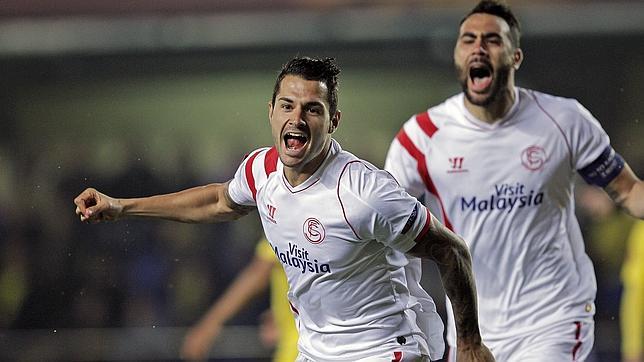 Vitolo, clave en la eliminatoria europea en El Madrigal