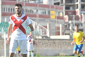 Tyronne con la camiseta del Huesca en el partido de la primera vuelta / udlaspalmas.net