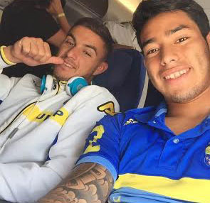 Asdrúbal y Araujo, en el viaje a Zaragoza / Instagram