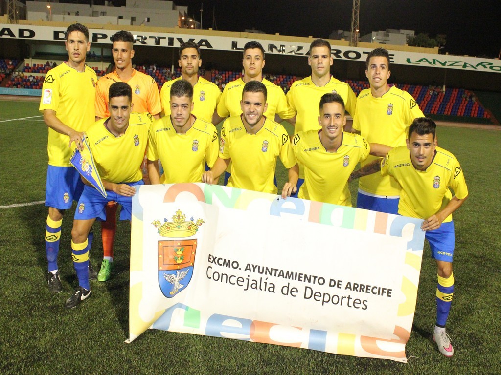 Once inicial de Las Palmas Atlético / LanzaroteDeportiva.