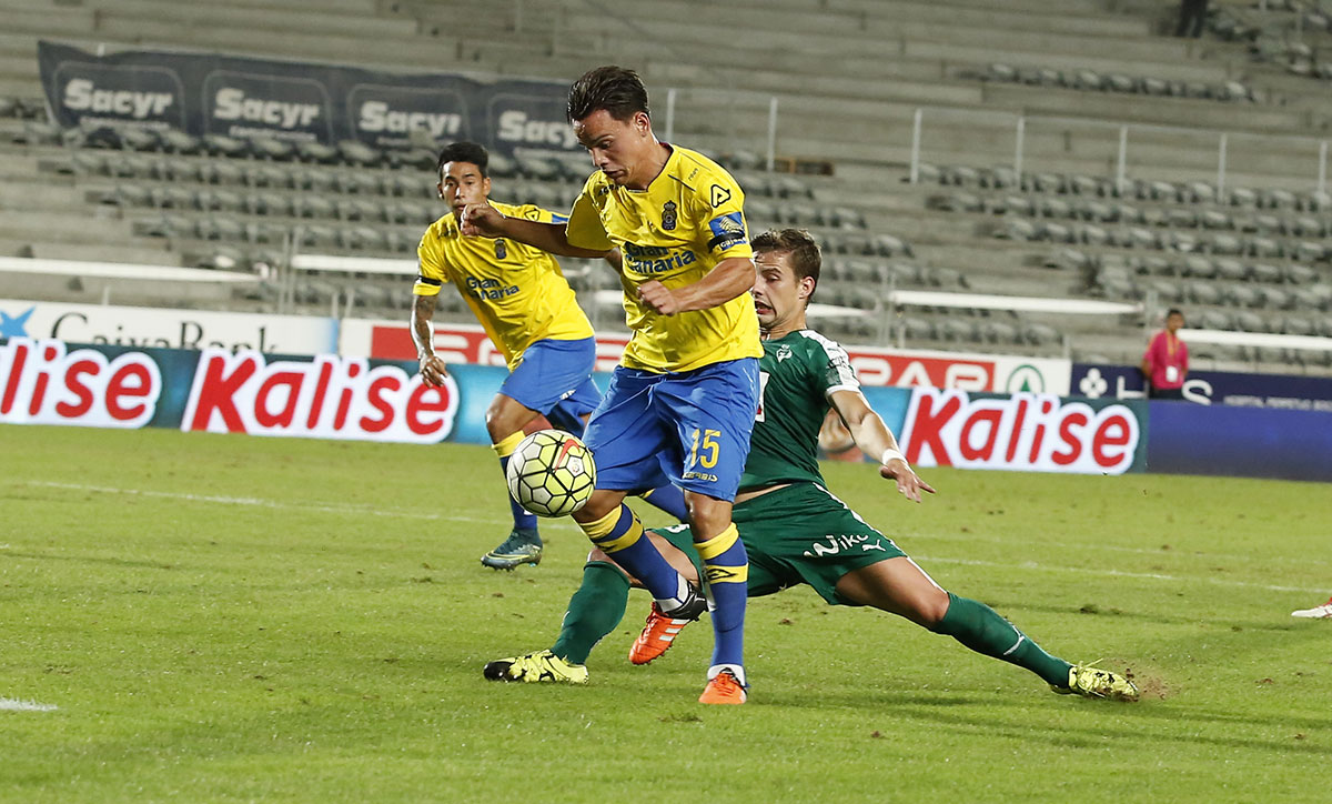 Roque Mesa en un partido de esta temporada / Toño Suárez (udlaspalmas.net)