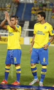Asdrúbal y Willian José, en la presentación del equipo / udlaspalmas.net
