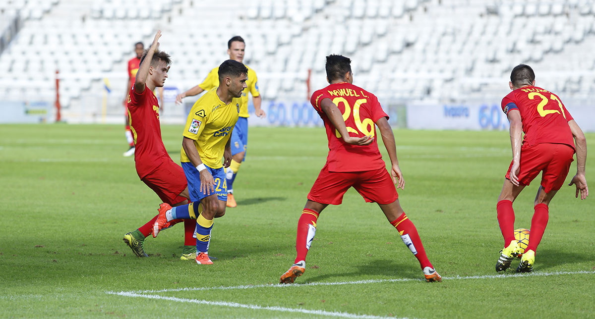 Tana jugó 87 minutos / Toño Suárez (udlaspalmas.net)