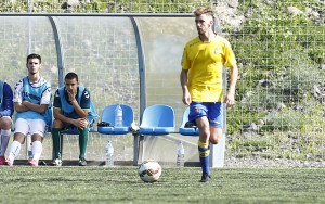 Carlos Quintana, central del Juvenil A / Toño Suárez (udlaspalmas.net)