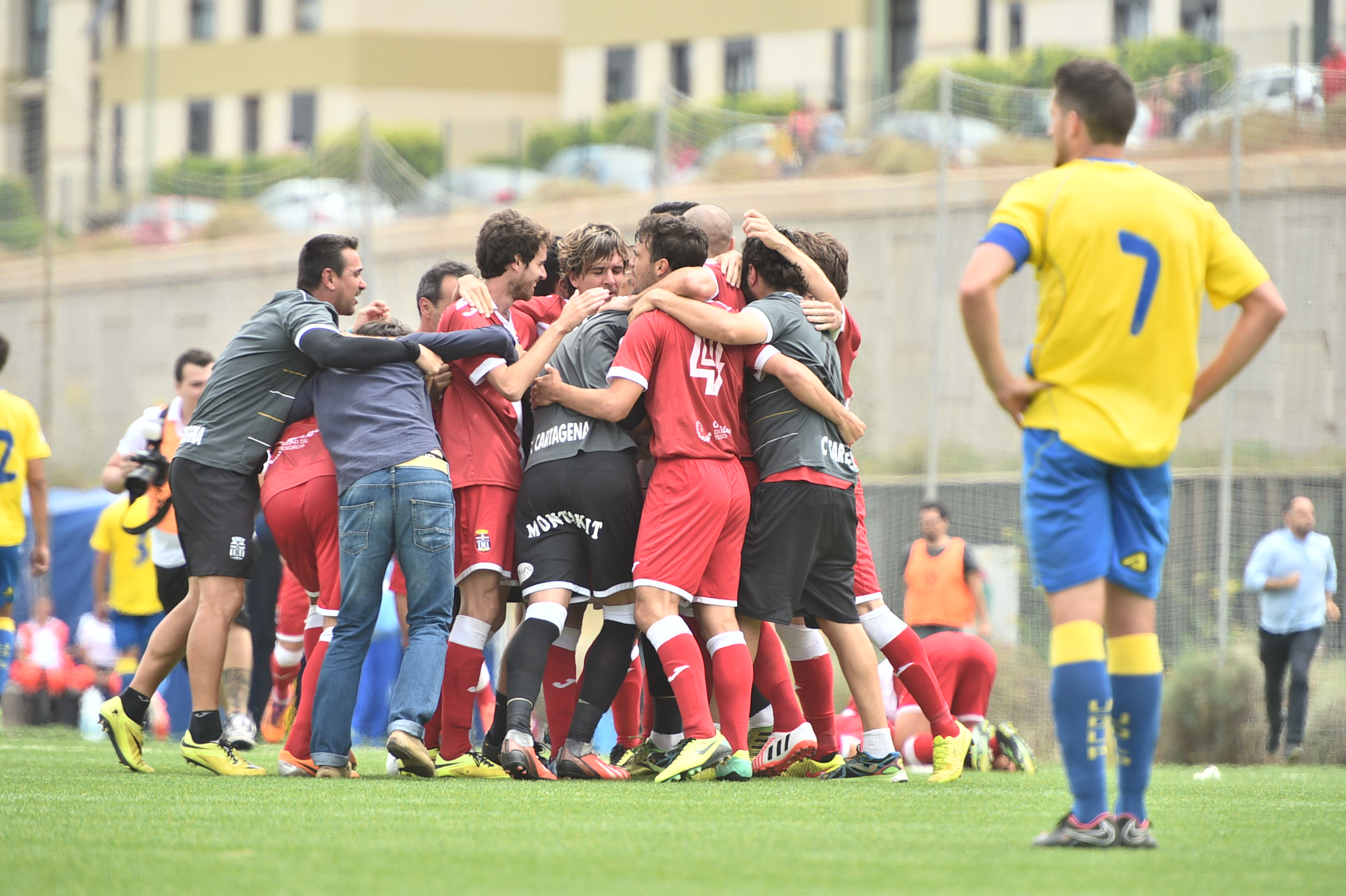 El Cartagena mandó a Las Palmas Atlético a Tercera División / udlaspalmas.net