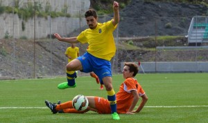 Adib Tejera en el partido ante el Tahiche / Gelo Hdez.