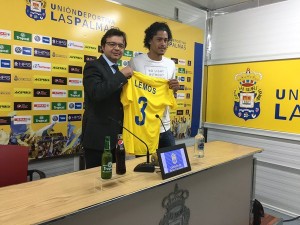 Mauricio Lemos en su presentación / Foto: Web oficial.