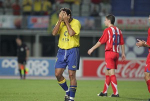 Imagen del enfrentamiento en Copa del Rey en 2005. |Foto: Quique Curbelo.