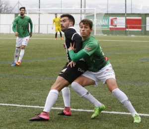 Adrián Hernández en el encuentro ante el Guijuelo / La Gaceta de Salamanca