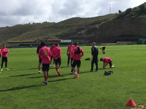 Entrenamiento de este domingo / Foto: Web Oficial.