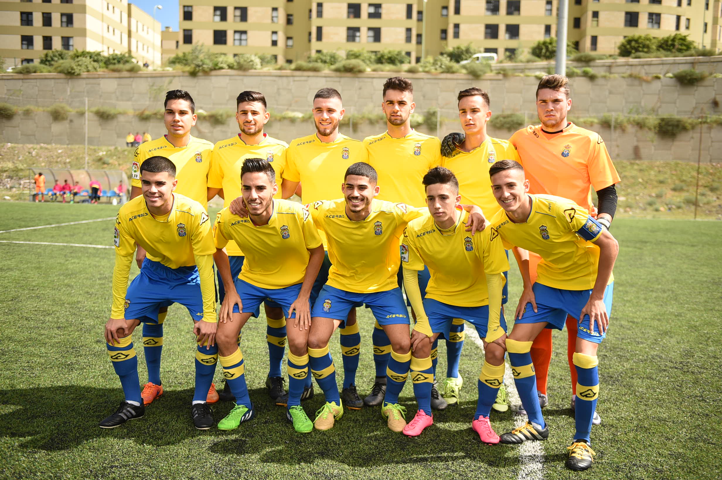 Once titular del Juvenil ante el Ofra / Samuel Sánchez (udlaspalmas.net)