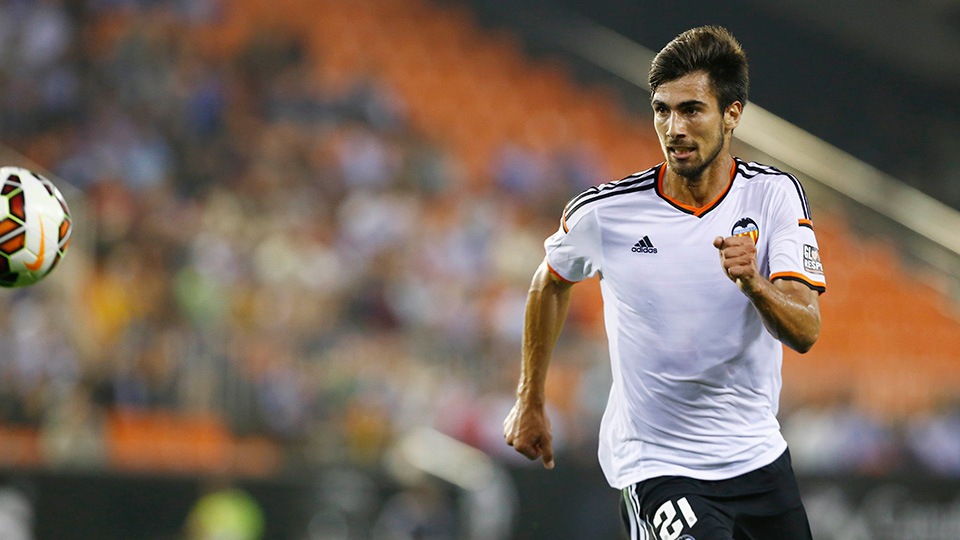 André Gomes, talento y guía creativa del Valencia / deportevalenciano.com